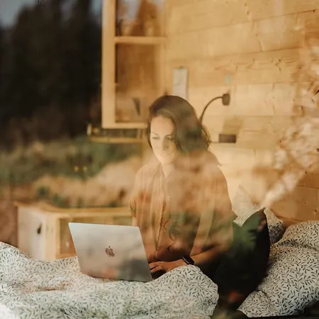 Refuge Panoramique En Haute-loire Casa de Férias